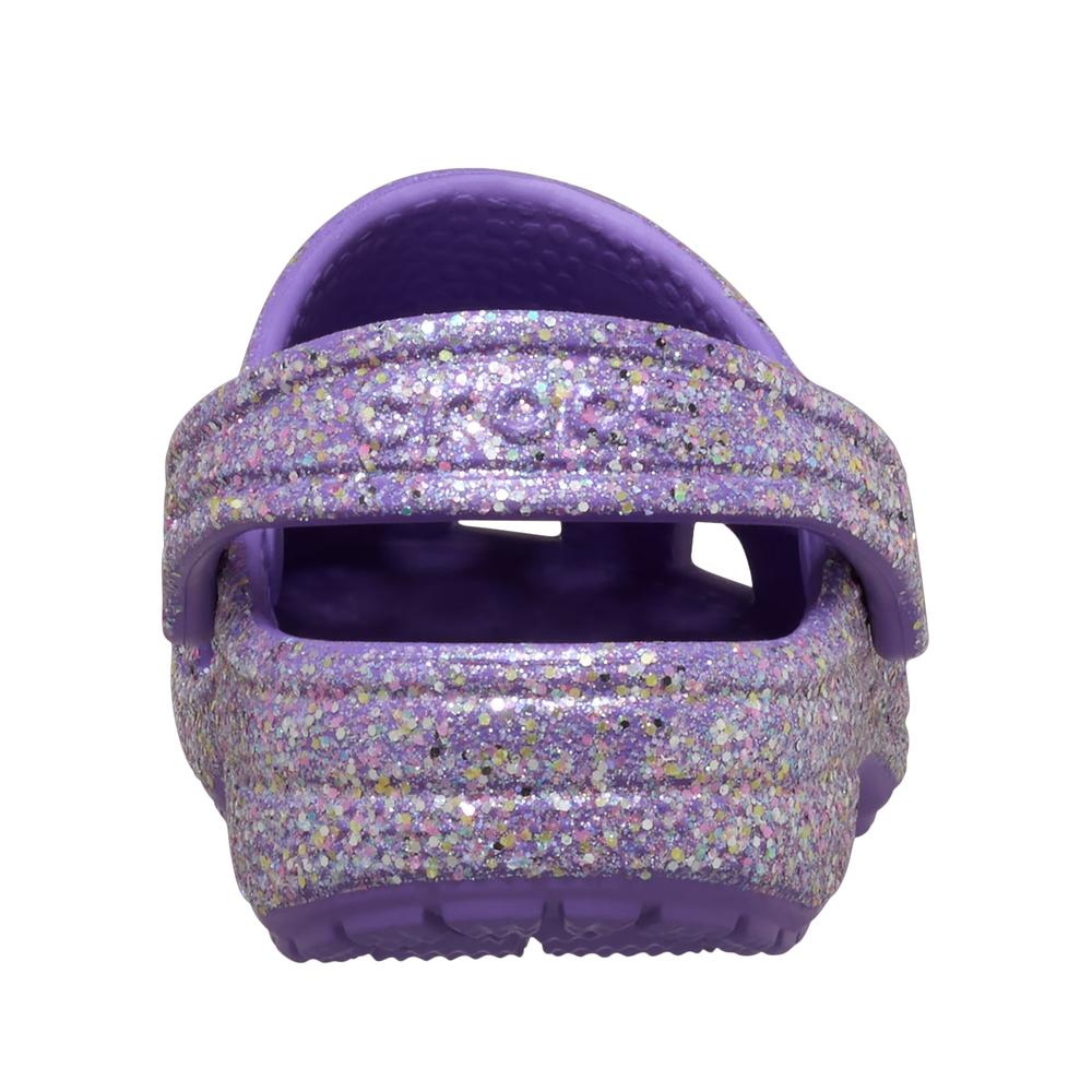 Klapky Crocs Classic Fantasy Glitter Clog 212562-510 - fialové