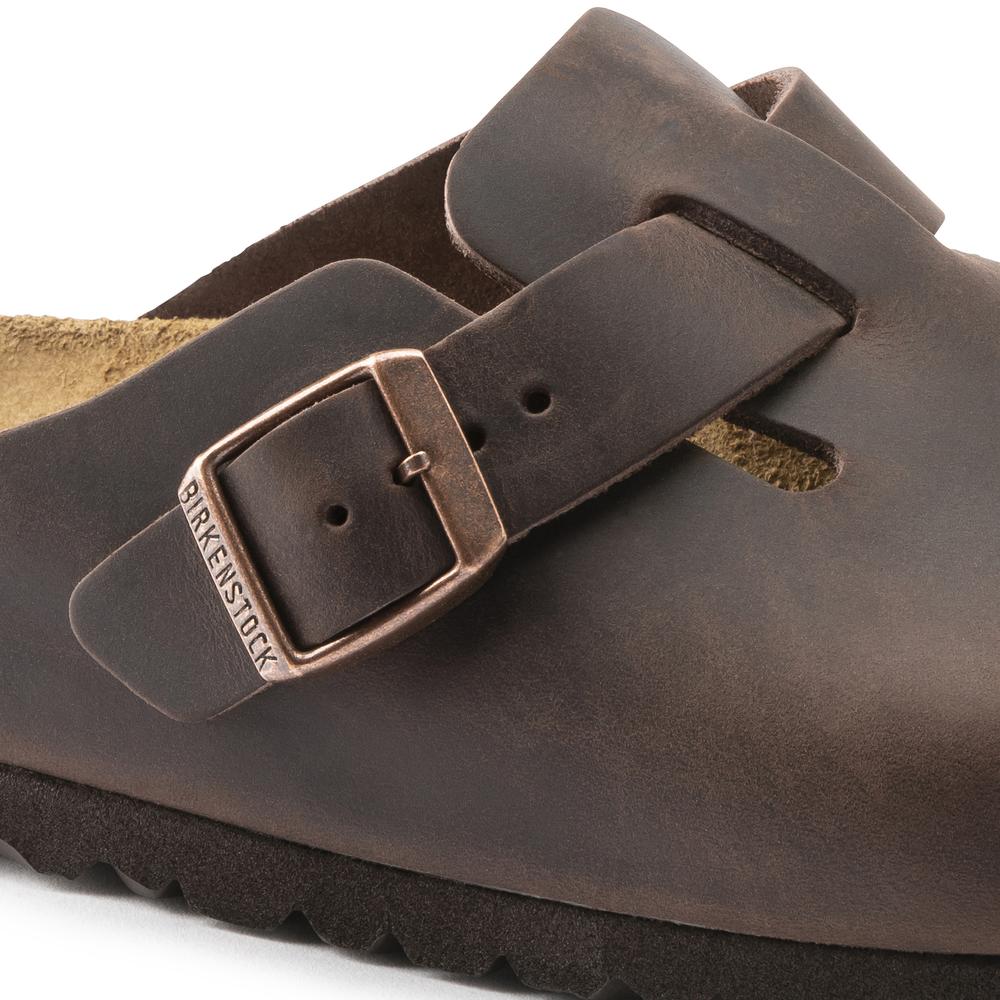 Klapky pánske Birkenstock Boston 860131 - hnedé