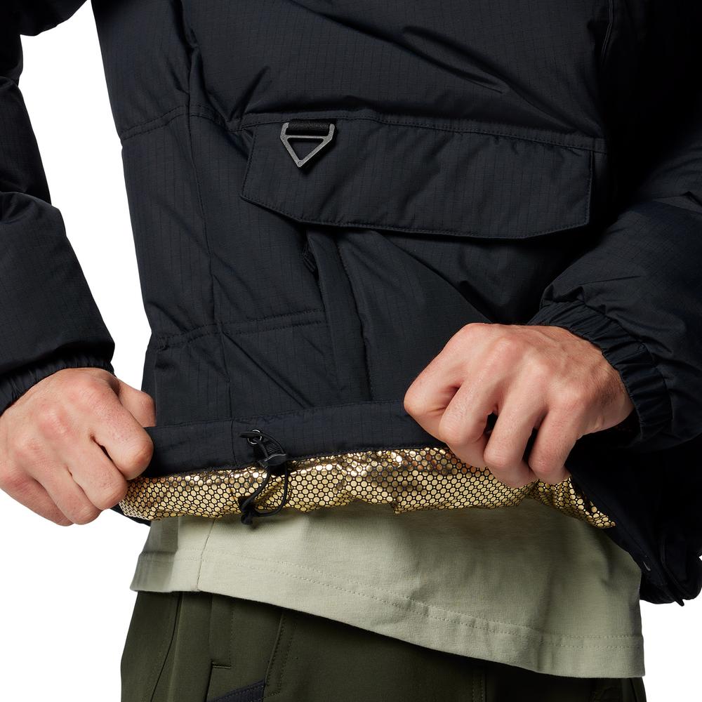 Mužský bunda Columbia Landroamer Hooded Puffer 2088081010 - čierne