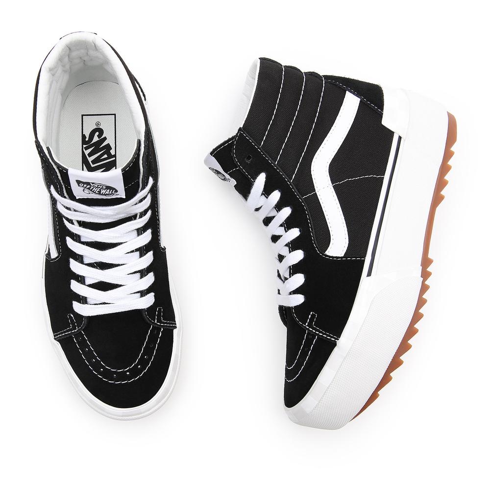 Topánky Vans Sk8-Hi Stacked VN0A4BTW5ZN1 - čierne