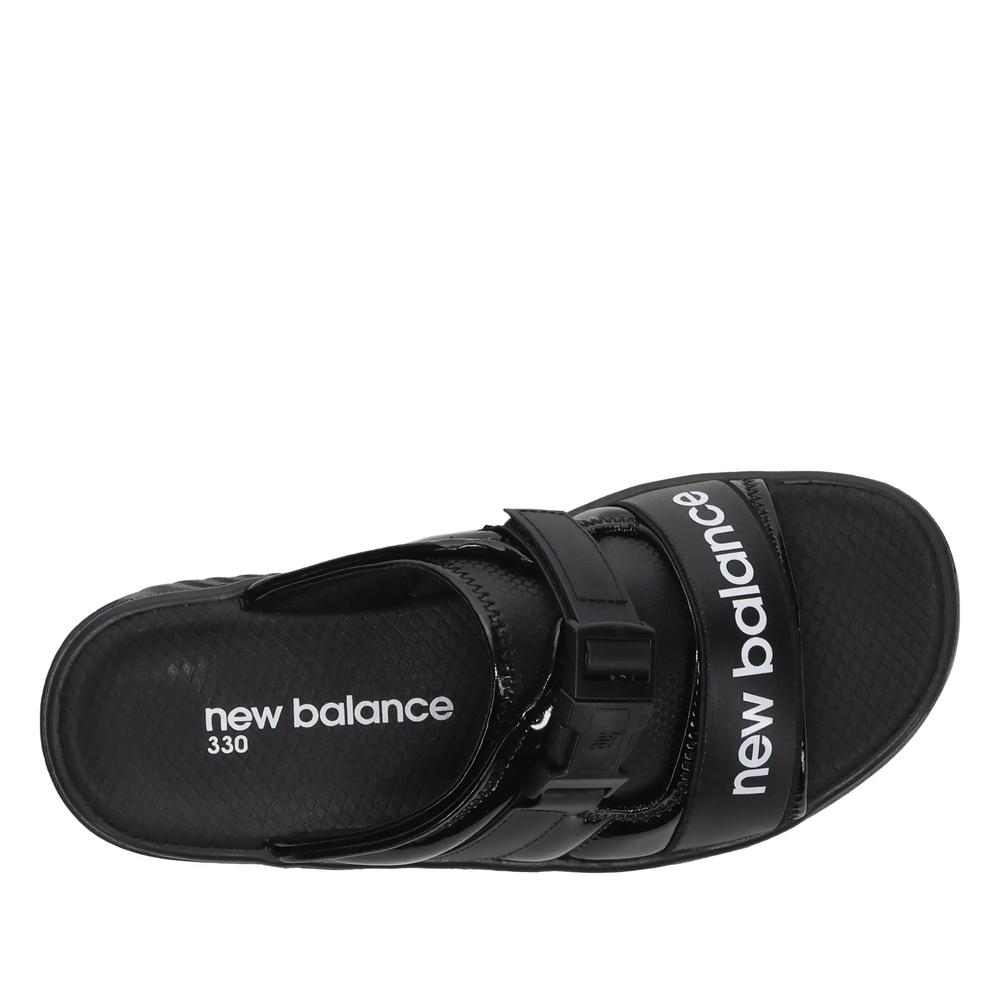 Klapky New Balance SWA330D3 - čierne