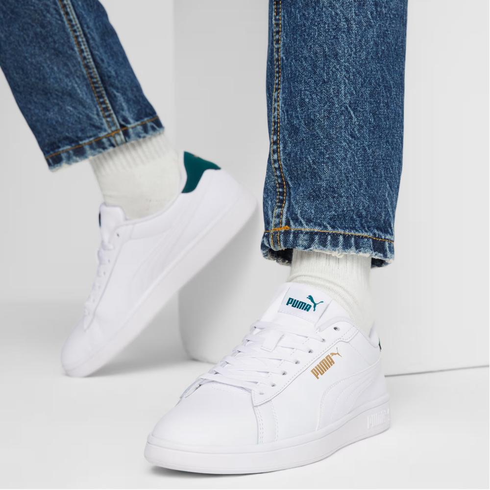 Unisex topánky Puma Smash 3.0 L 39098714 - biele