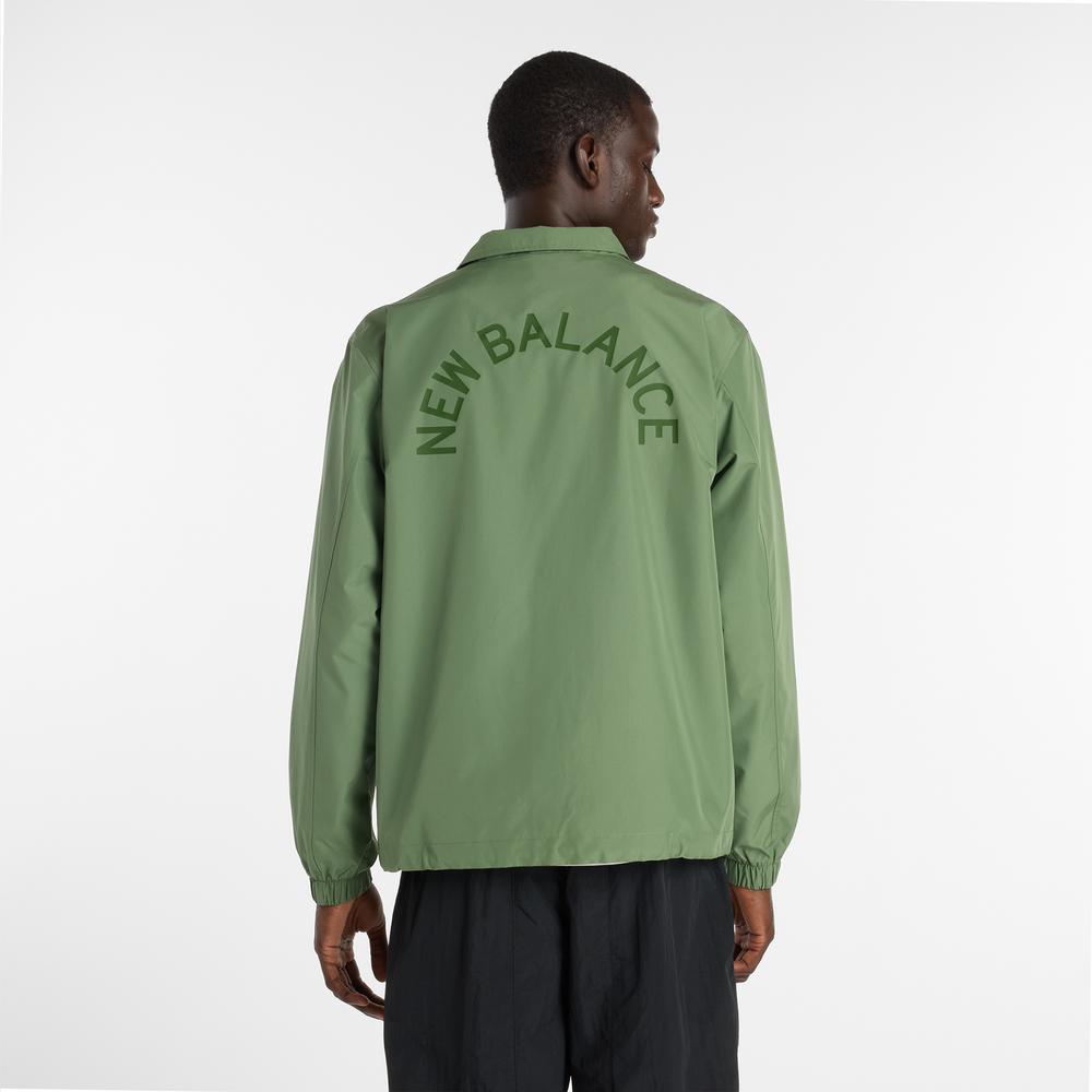 Mužský bunda New Balance MJ61U6AJAAS - zelené