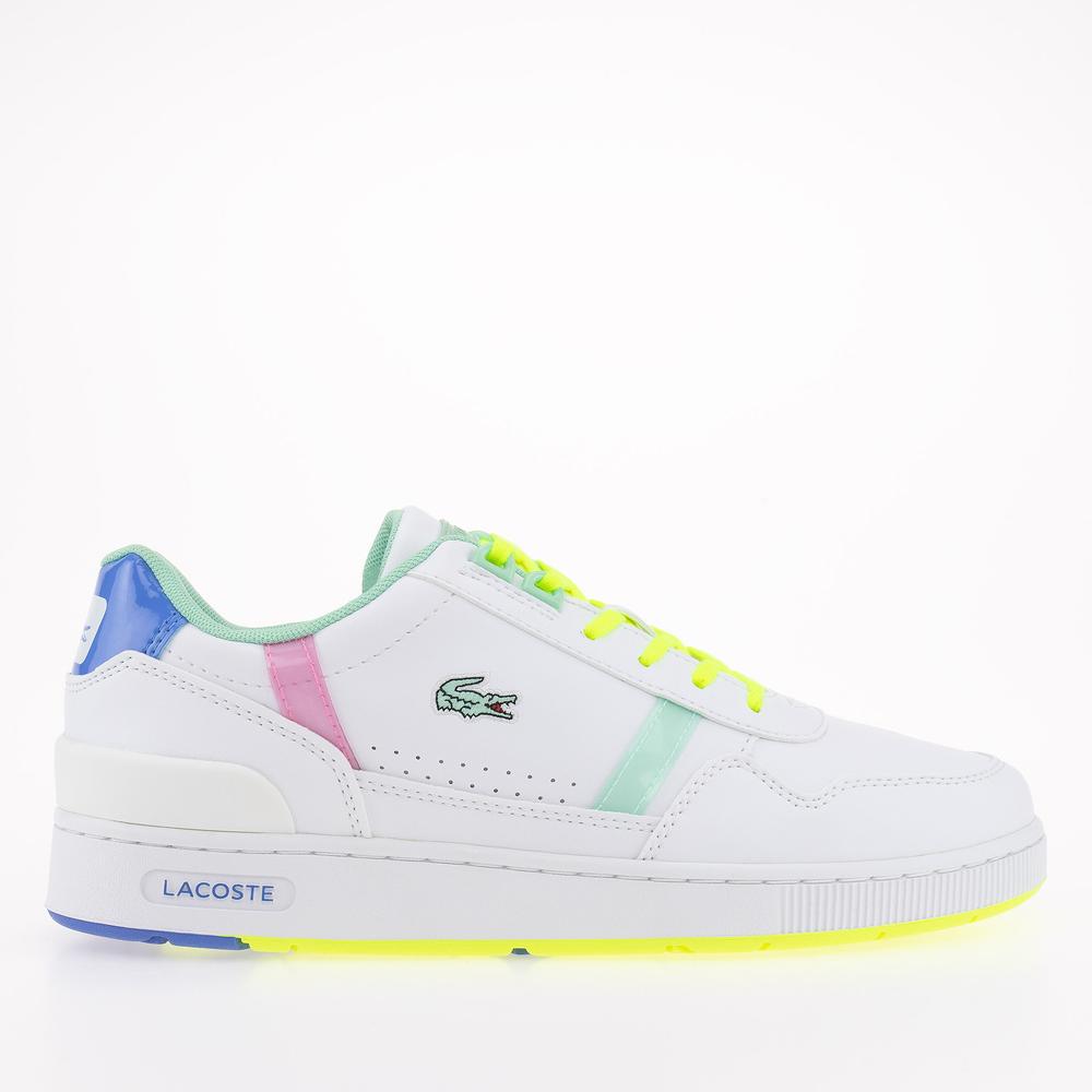 Topánky Lacoste T-Clip 123 3 SUJ SYN 745SUJ0017-082 - biele