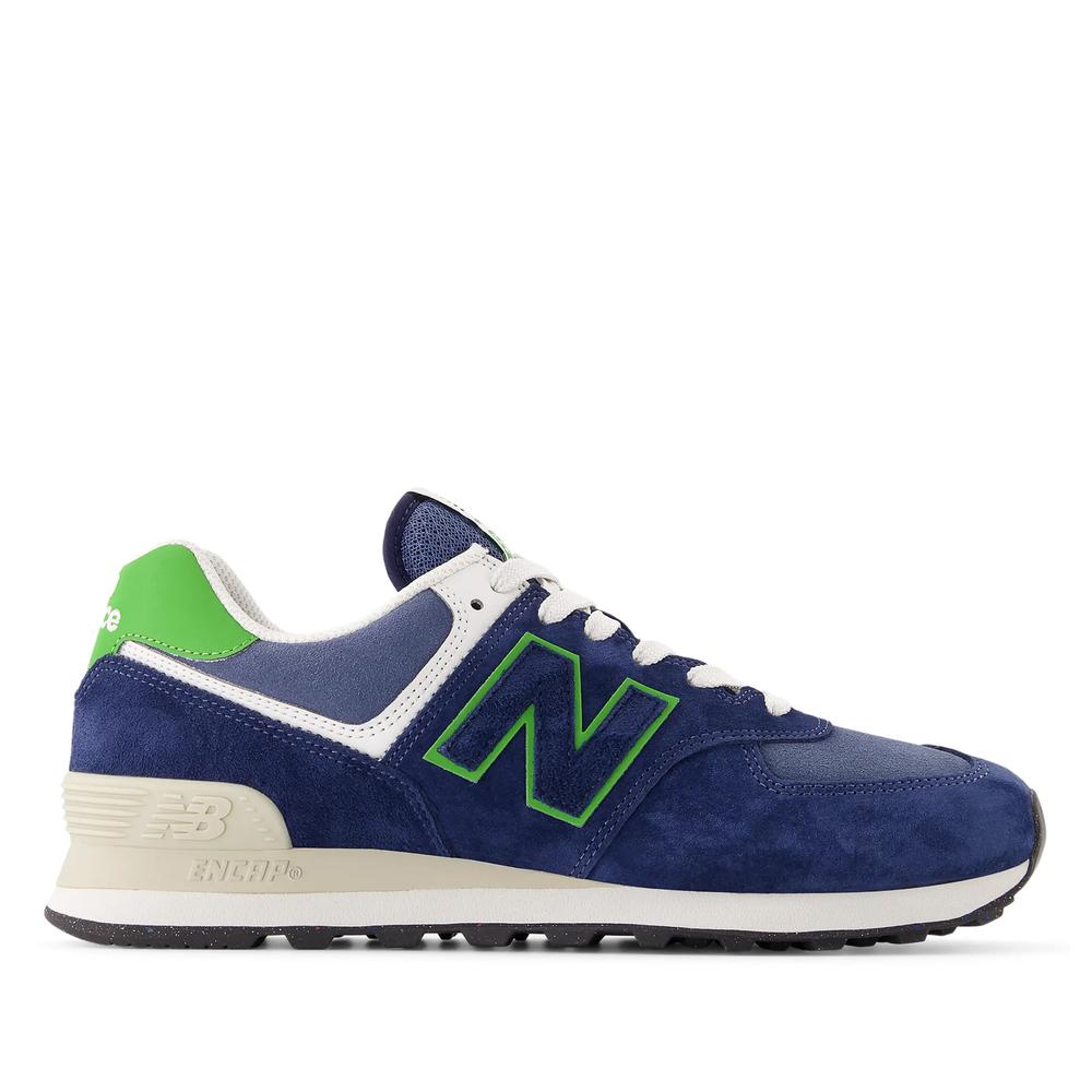 Topánky unisex New Balance U574QBL - tmavomodré
