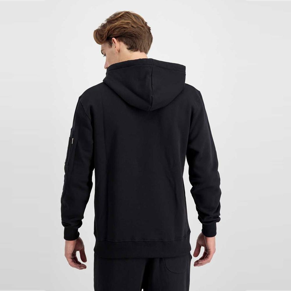 Blúza Alpha Industries Organics EMB Hoody 118350649 - čierne