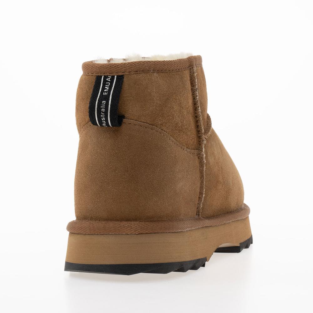Topánky Emu Sharky Micro Womens Sheepskin W12548CHEB - hnedé