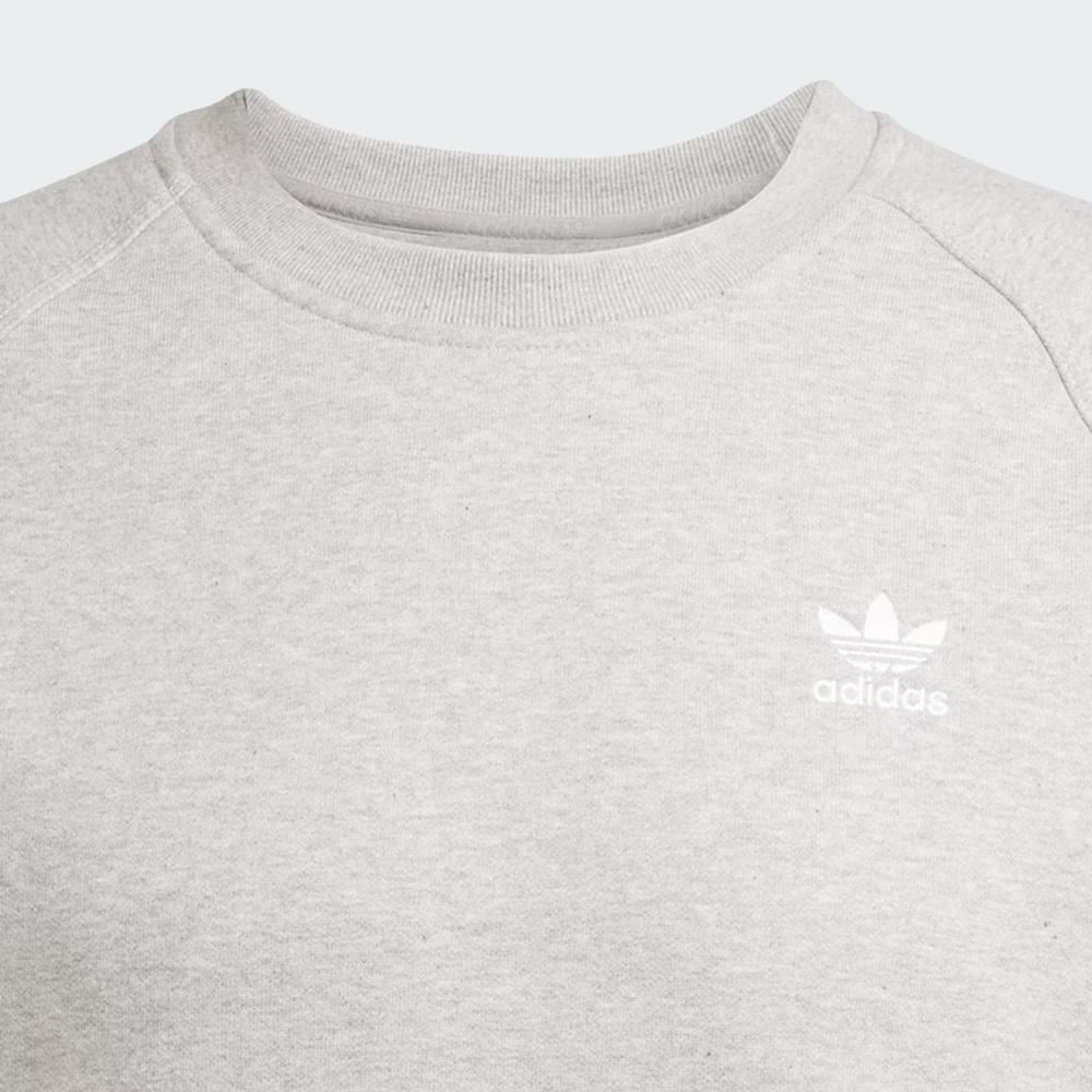 Blúza pánske adidas Originals Trefoil Essentials Crew JY6140 - šedý