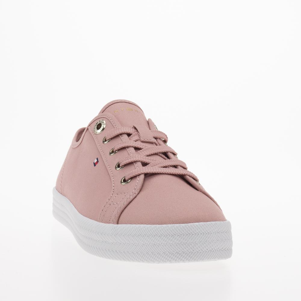 Topánky Tommy Hilfiger Essential Vulcanized Sneaker FW0FW07119-TQS - ružové