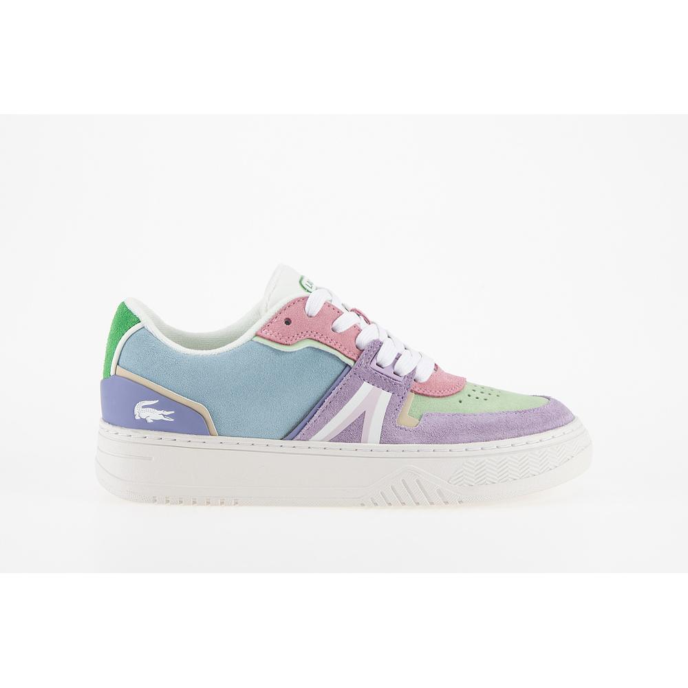Topánky Lacoste Leather and Suede Colour-Block 743SFA0073-AMK - viacfarebné