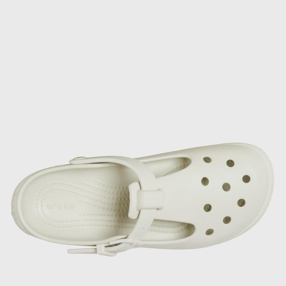 Klapky Crocs Classic Mary Jane 210581-0HZ - biele