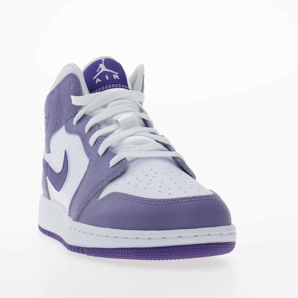 Detské topánky Nike Air Jordan 1 Mid DQ8423-500 - fialové
