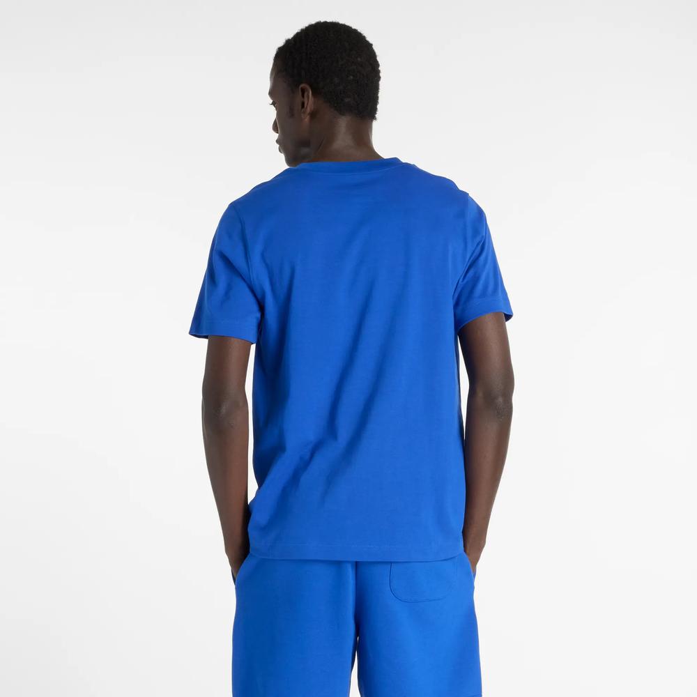 Pánske tričko New Balance MT41502BUM - modré