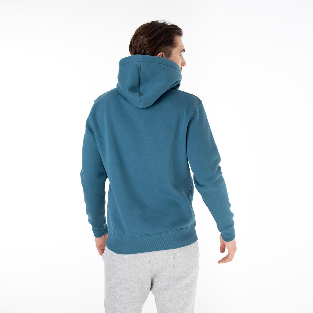 Blúza Alpha Industries Basic Hoody Small Logo 196318678 - modré