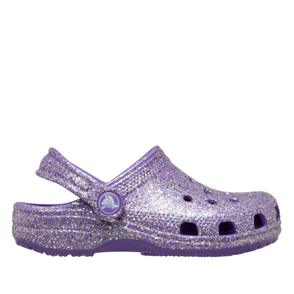 Klapky Crocs Classic Fantasy Glitter Clog 212562-510 - fialové