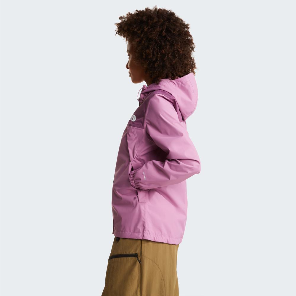 Bunda dámske The North Face Antora Rain Jacket 0A8BKDK221 - fialové
