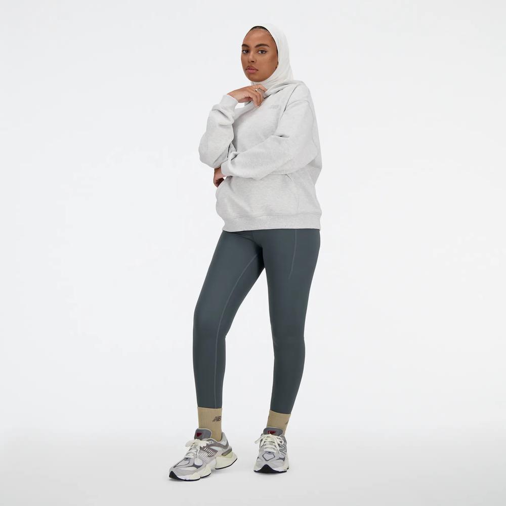Bunda New Balance WT41537AHH - šedý