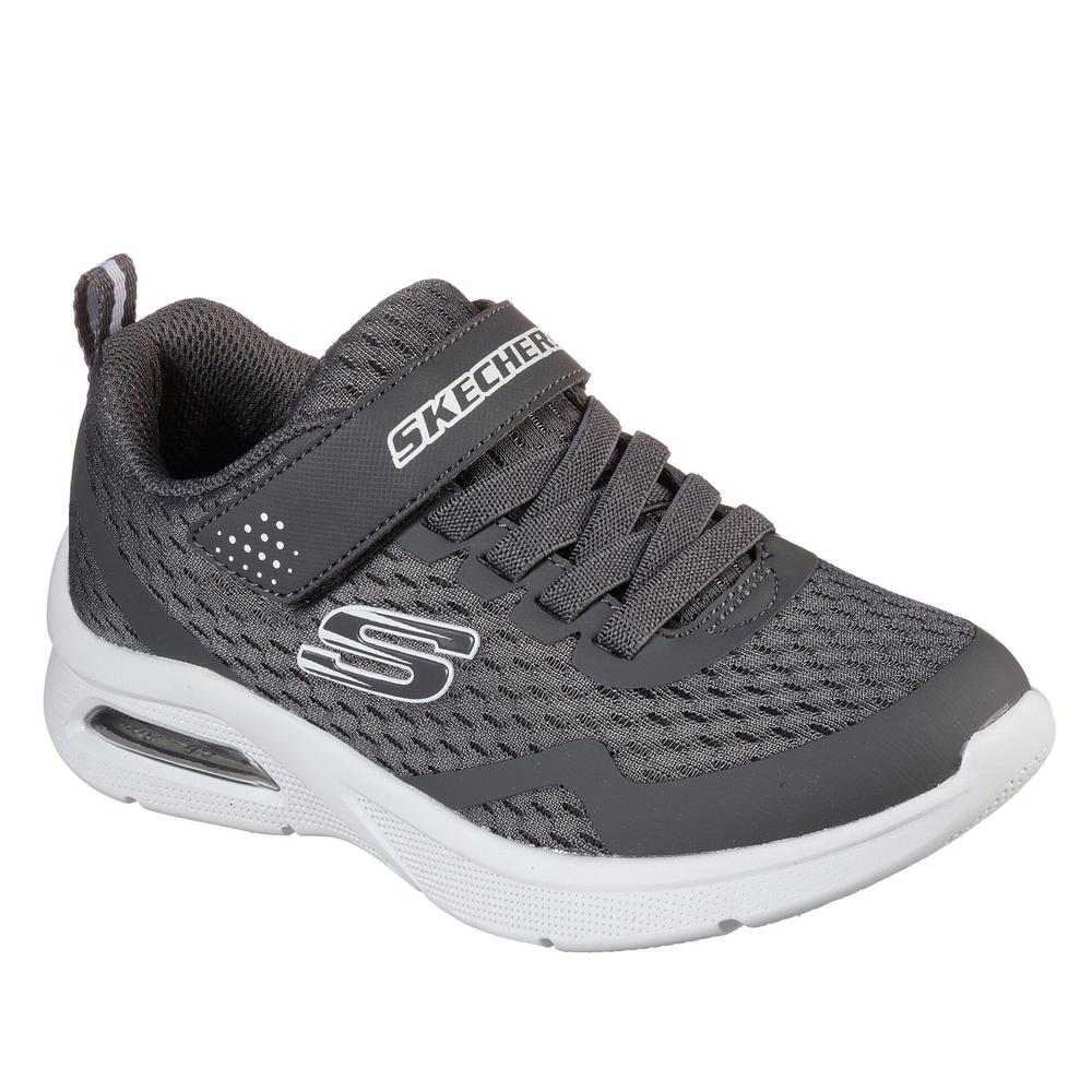 Topánky Skechers Microspec Max Torvix 403775LCHAR - šedý