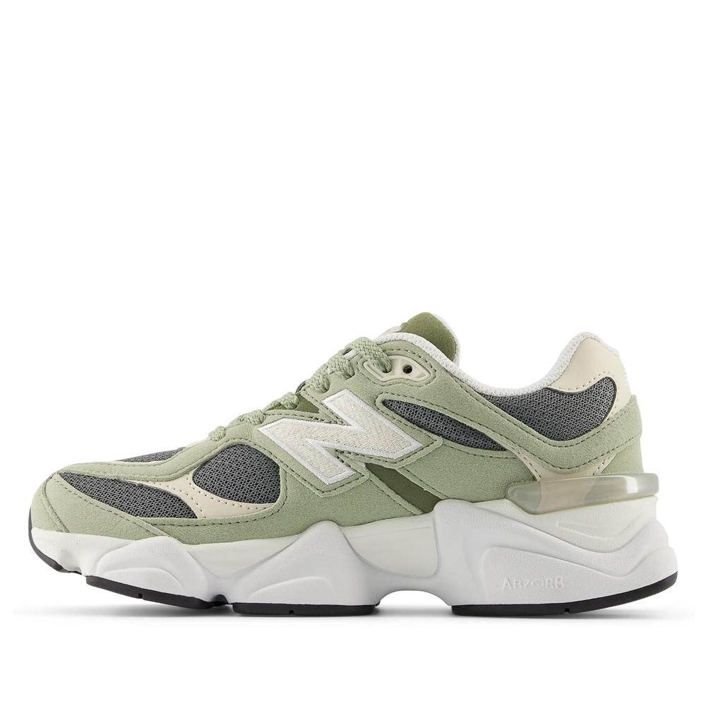 Detské topánky New Balance GC9060CD - zelené