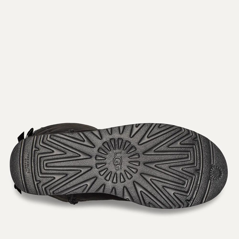 Topánky dámske UGG W Bailey Bow II 1016225-BLK - čierne