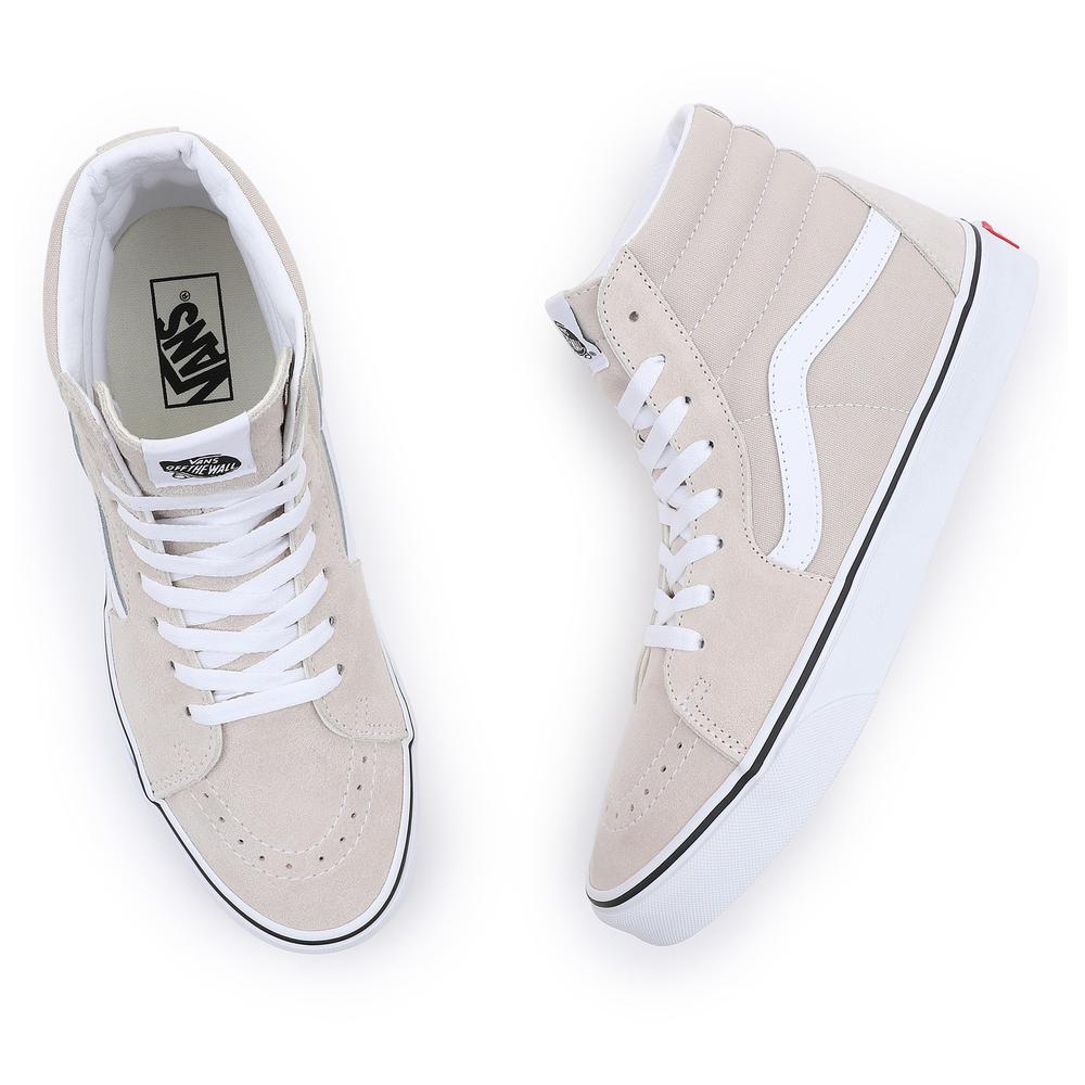 Topánky Vans Color Theory Classics Sk8-Hi VN0005U9BLL1 - béžové