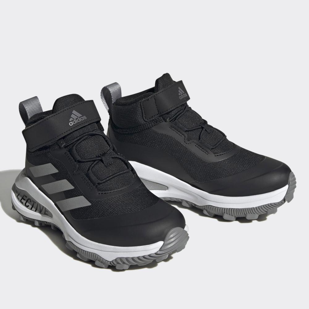 Topánky adidas Fortarun All Terrain Cloudfoam Sport Running Elastic Lace And Top Strap GZ1804 - čierne