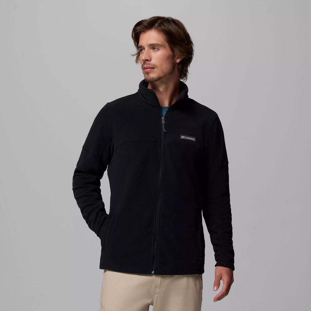 Mužský blúzka dresová Columbia Basin Trail III Full Zip 1907753010 - čierne
