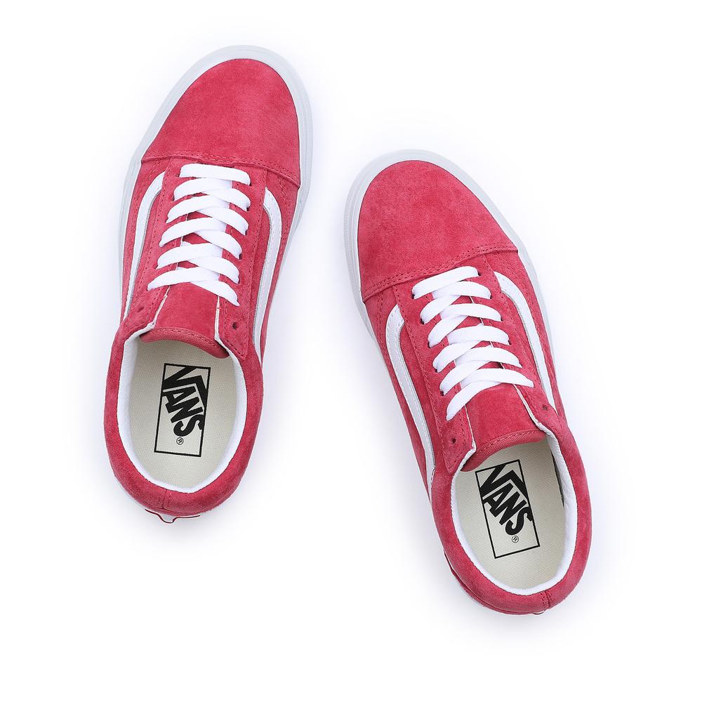 Topánky Vans Pig Suede Old Skool VN0007NTZLD1 - červené