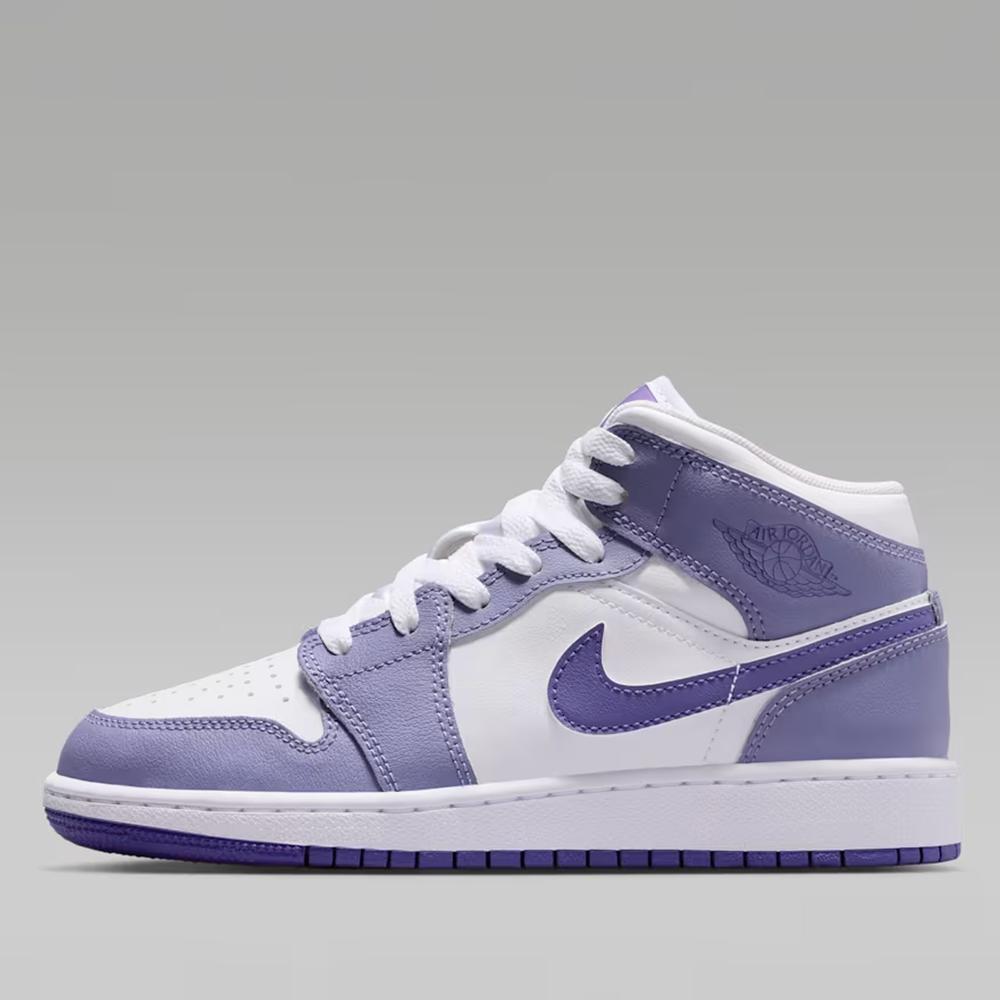 Detské topánky Nike Air Jordan 1 Mid DQ8423-500 - fialové