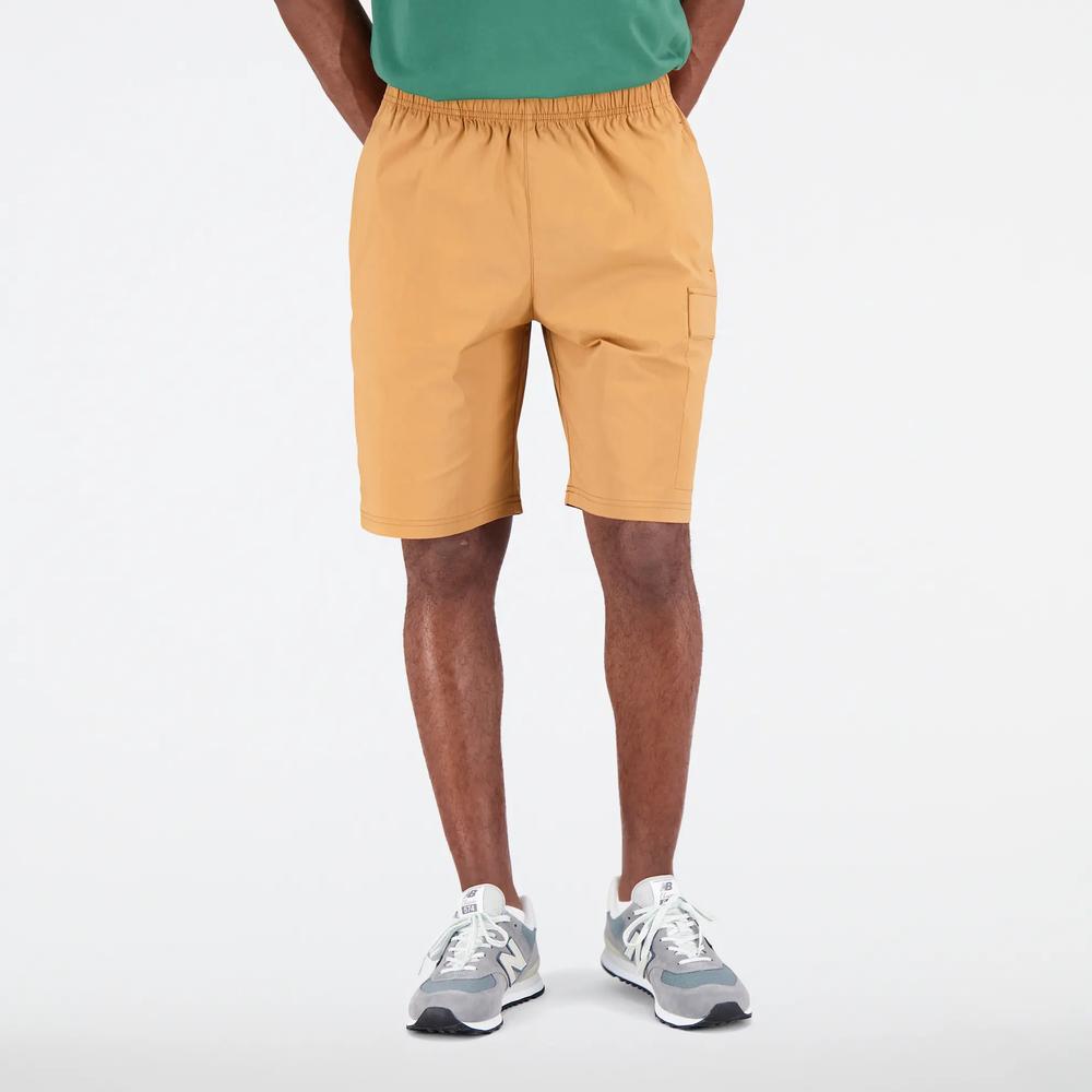 Šortky New Balance MS31550TOB - pomarančové