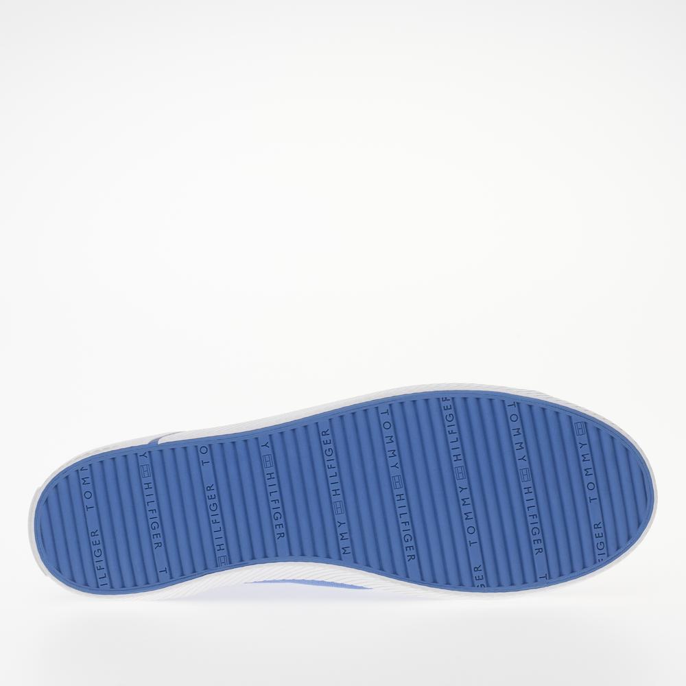 Topánky Tommy Hilfiger Vulc Canvas FW0FW08063-C30 - modré