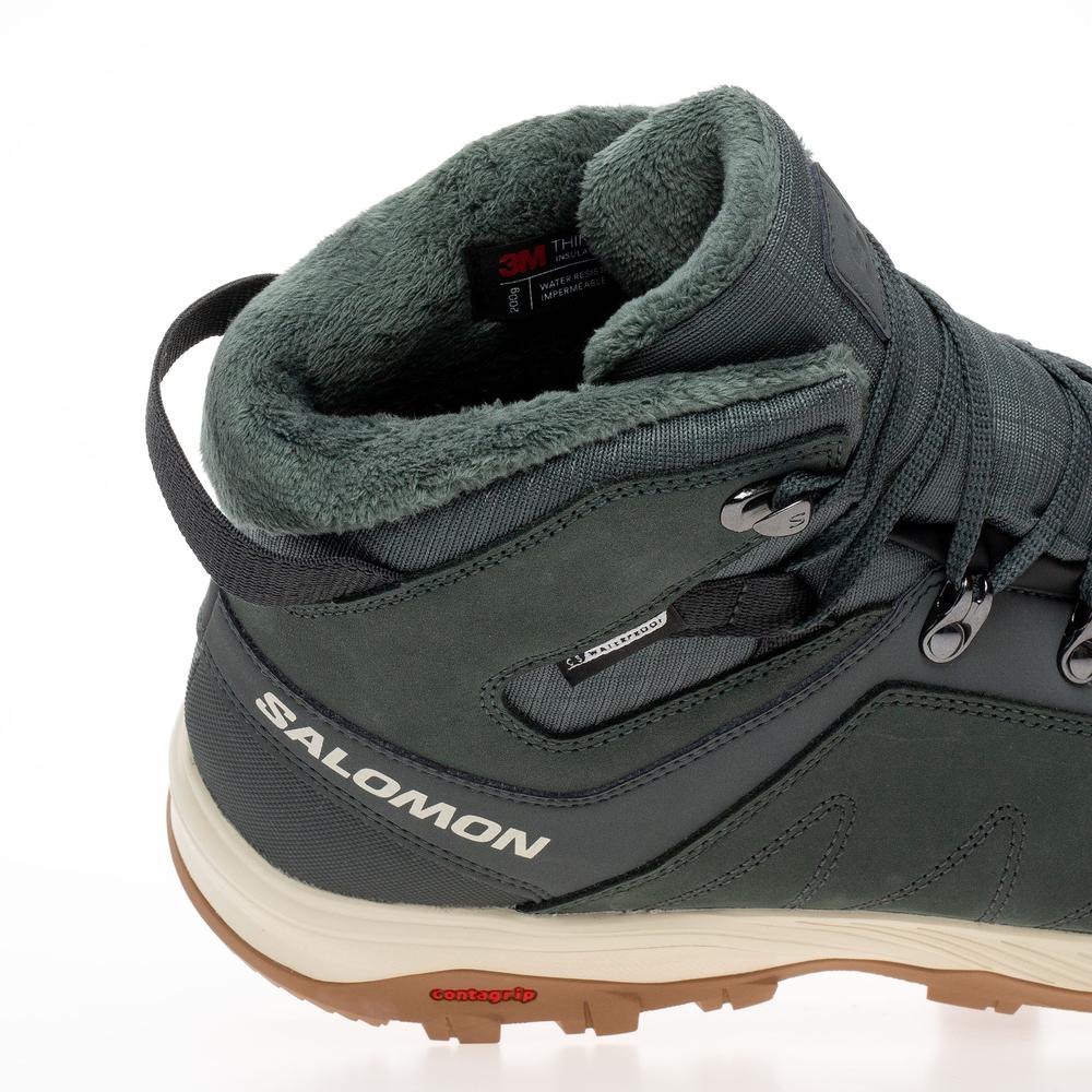 Topánky Salomon Outchill Thinsulate Climasalomon L47328100 - zelené