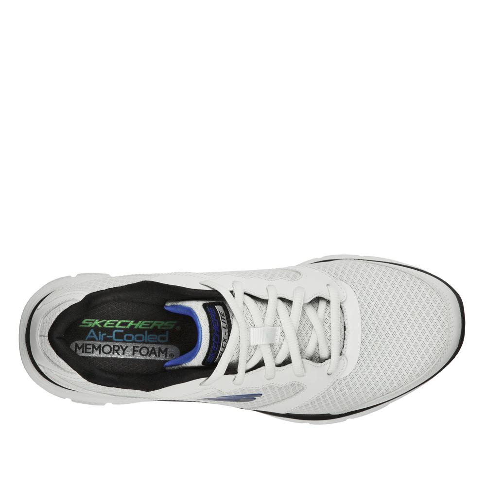 Pánske topánky Skechers Flex Advantage 4.0 232225WBK - biele