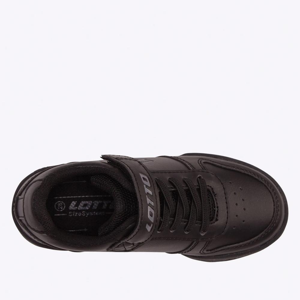 Detské topánky Lotto Titanis OC 2600330K-1119 - čierne