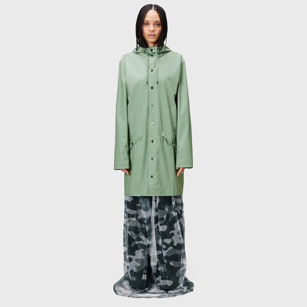 Bunda Rains Long Jacket 12020-06 - zelené