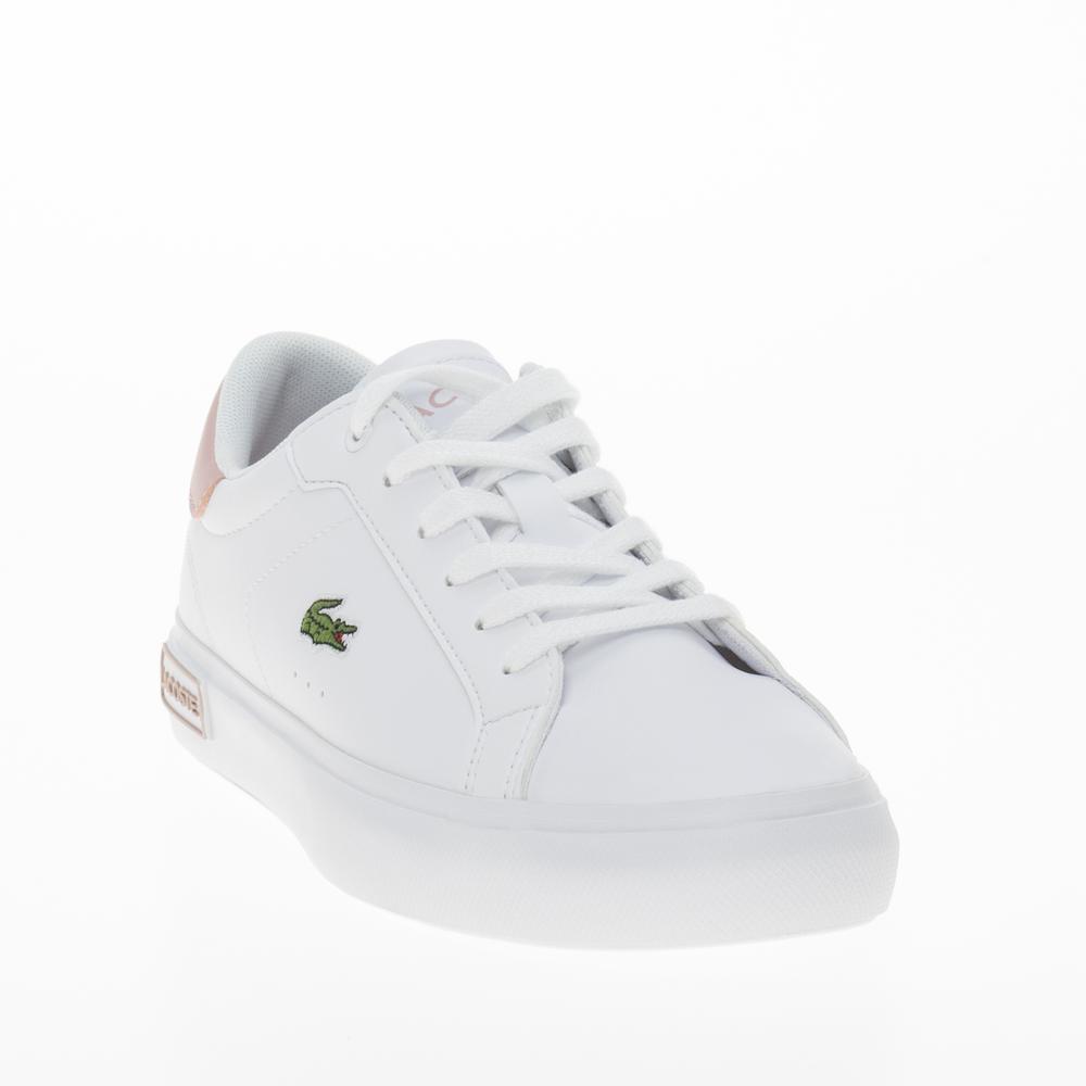 Topánky Lacoste Powercourt 741SUJ0014-1Y9 - biele