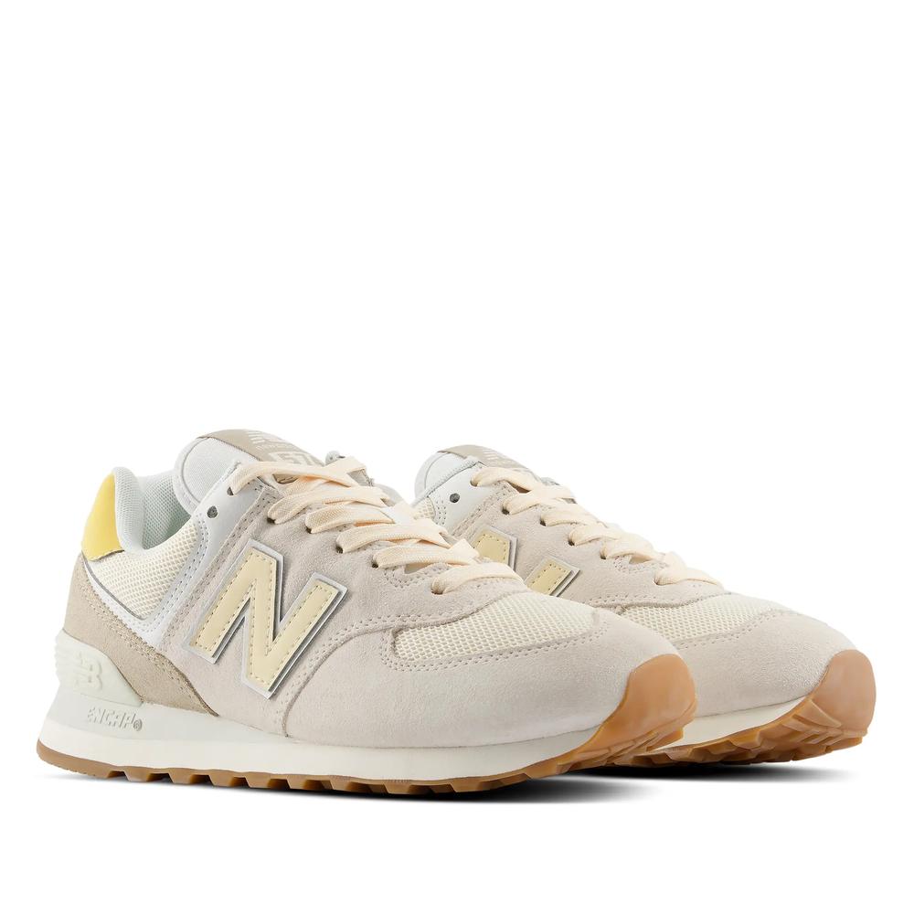 Dámske topánky New Balance W574VA - béžové