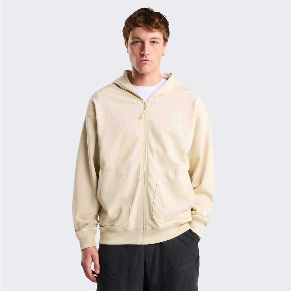 Unisex blúza The North Face Essential 0A8GQGDOM1 - béžové