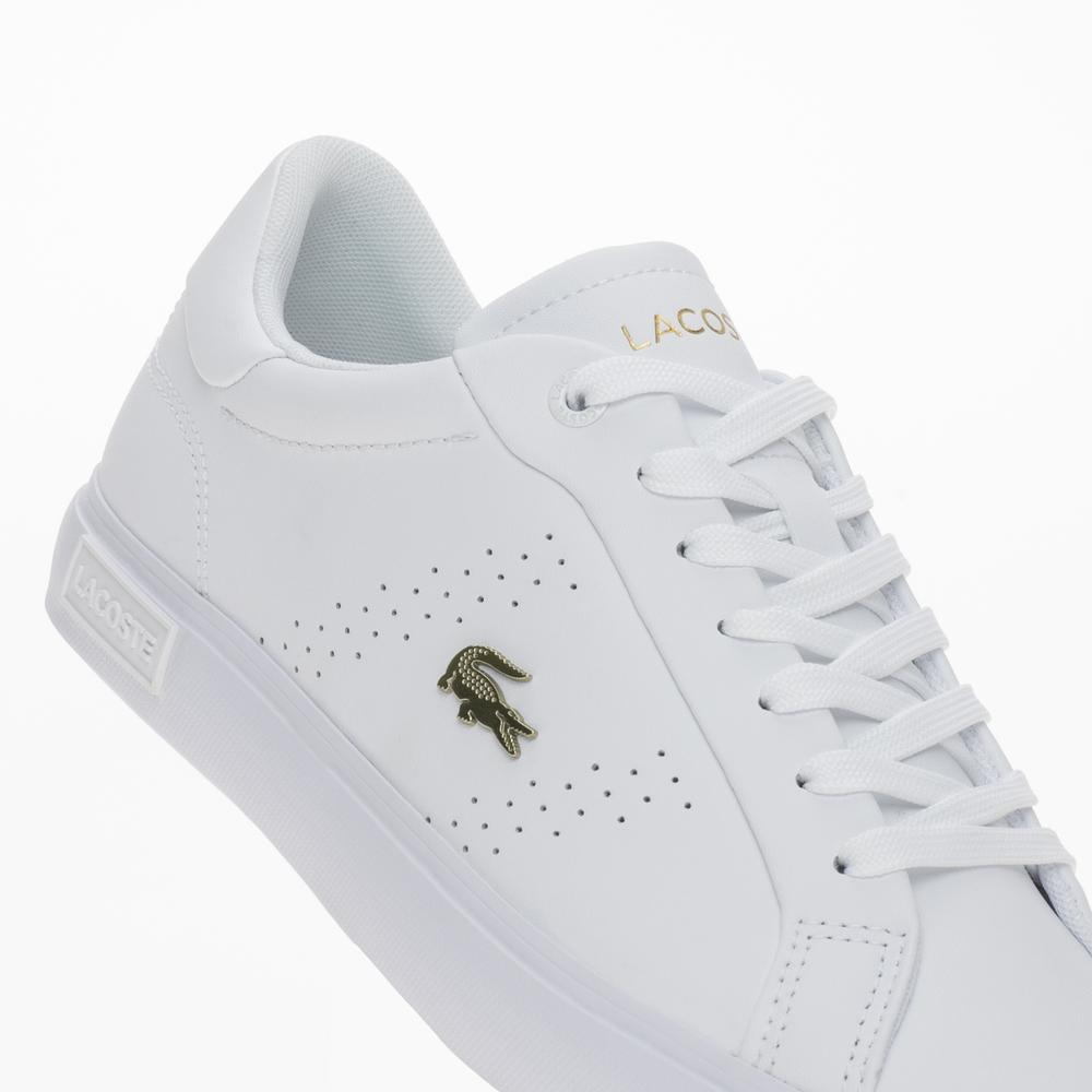 Topánky Lacoste Powercourt 2.0 124 1 SFA 747SFA0072-216 - biele