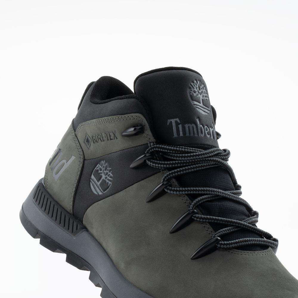 Pánske topánky Timberland Sprint Trekker Mid A6D71EL81 - šedý