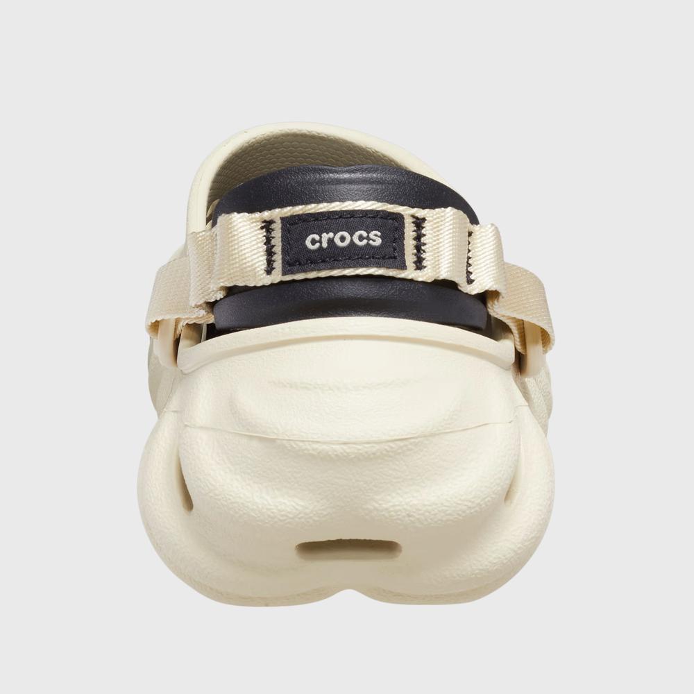 Klapky Crocs X-Echo Clog 207937-2YJ - béžové