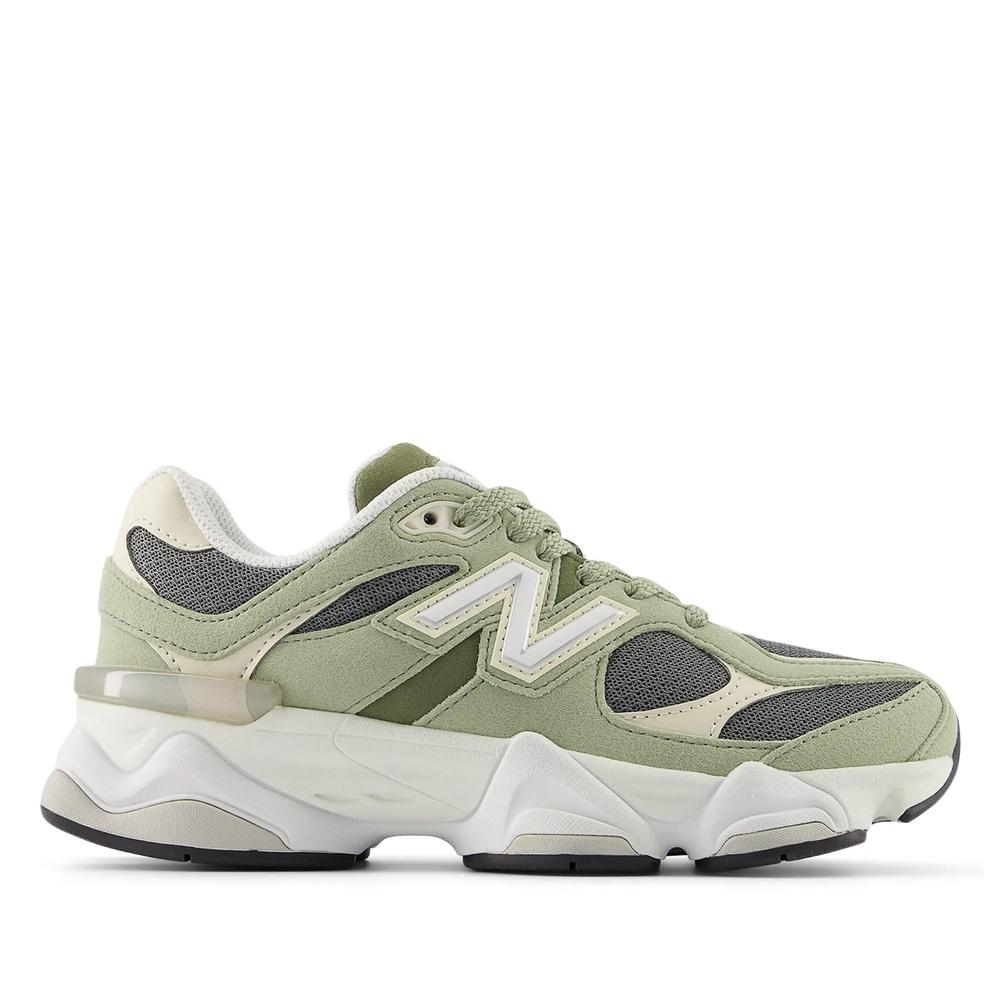 Detské topánky New Balance GC9060CD - zelené