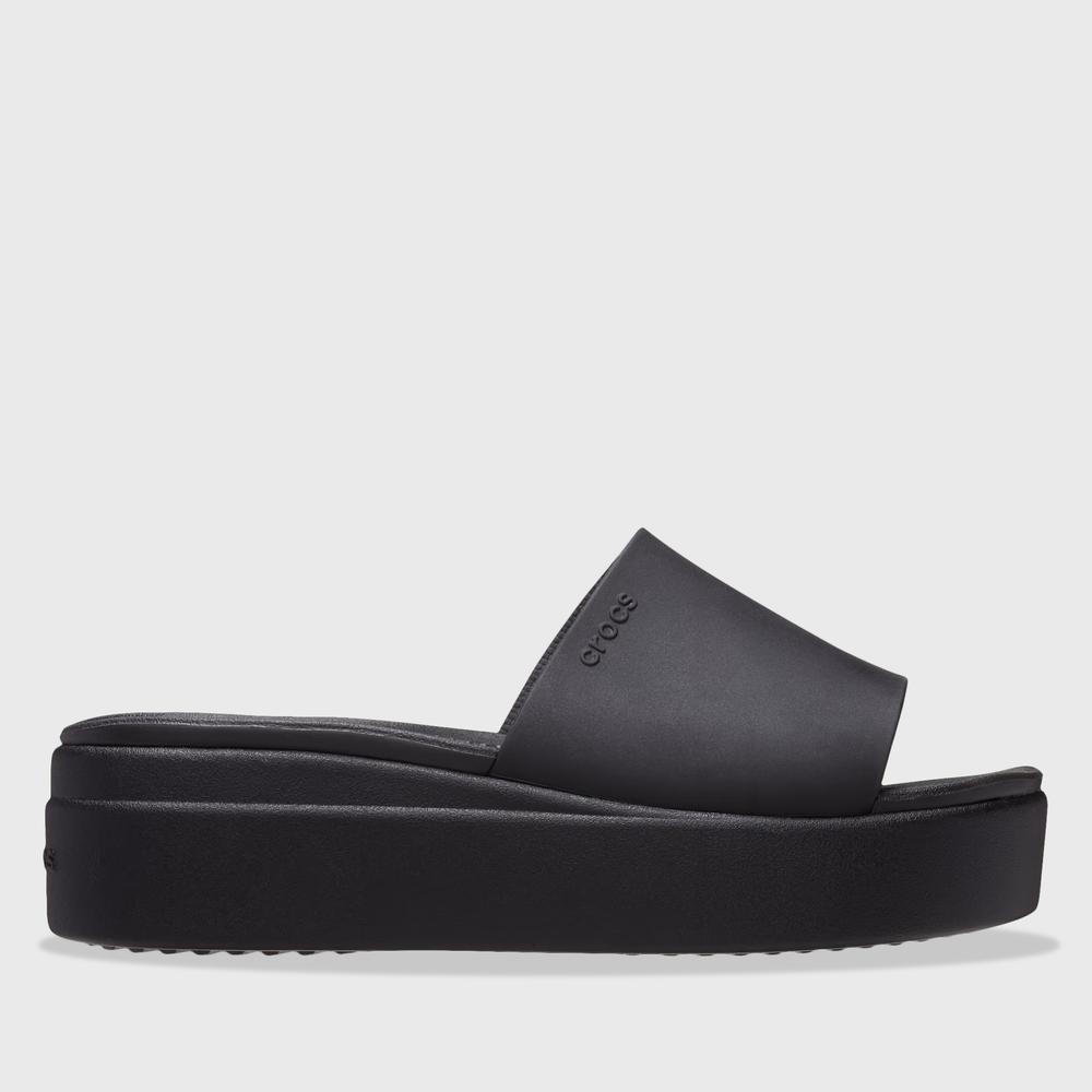 Klapky Crocs Brooklyn Slide 208728-001 - čierne