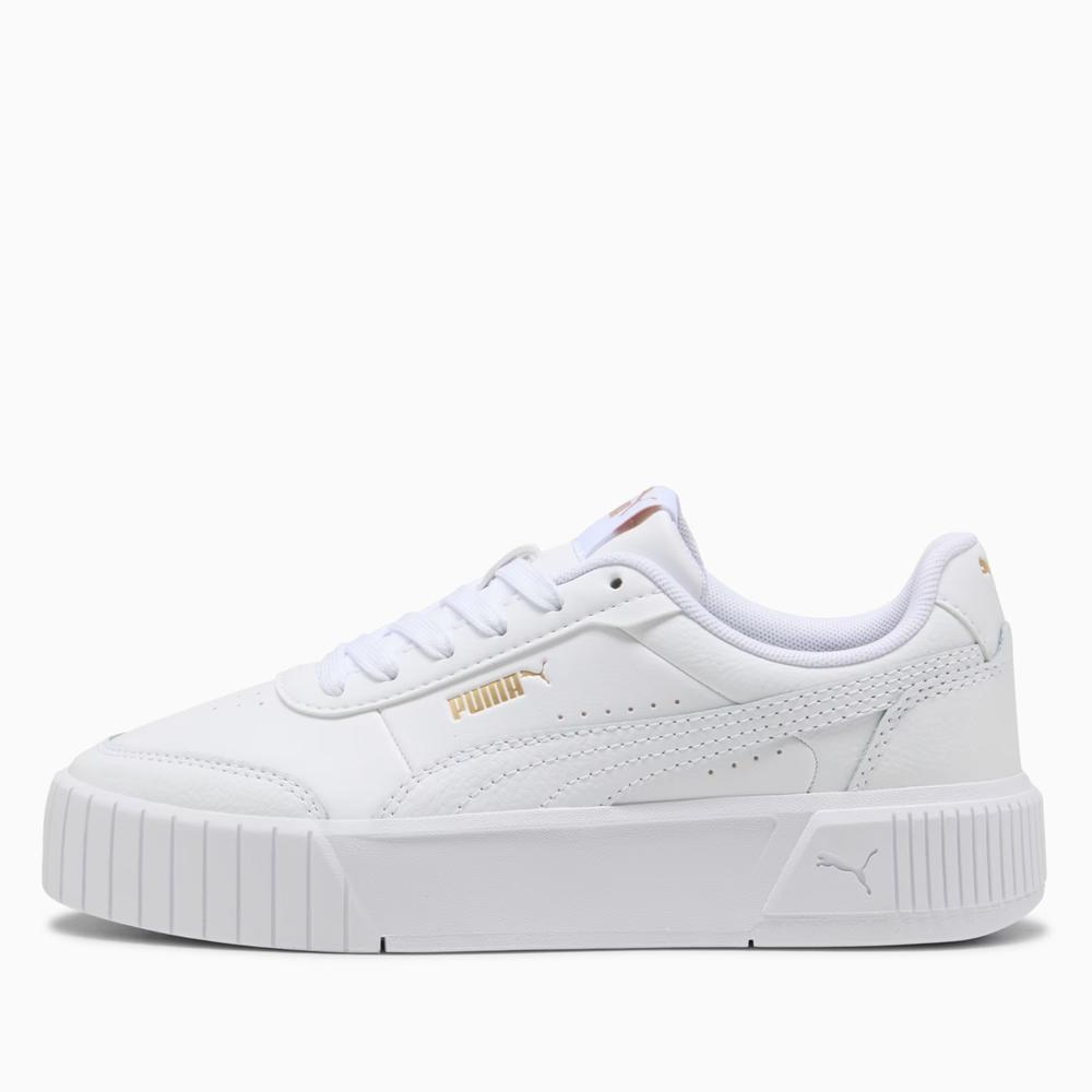 Topánky mládež Puma Carina Mia 40374602 - biele