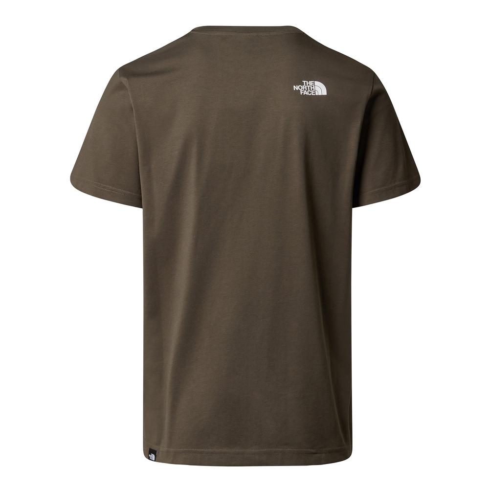 Tričko The North Face Simple Dome 0A87NG21L1 - zelené