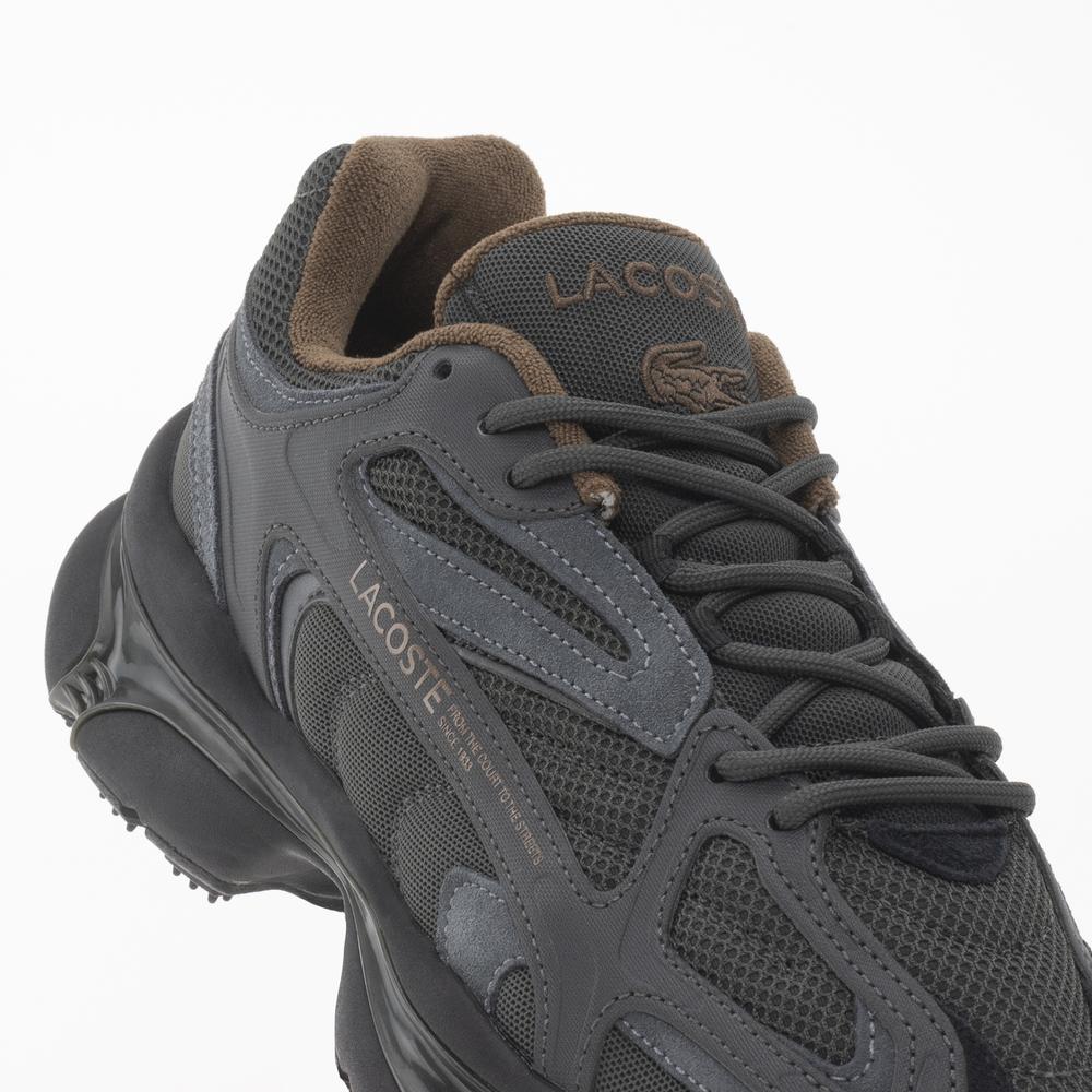 Topánky Lacoste Athleisure  L003 2K24 Erkek Siyah 748SMA0060-12X - šedý