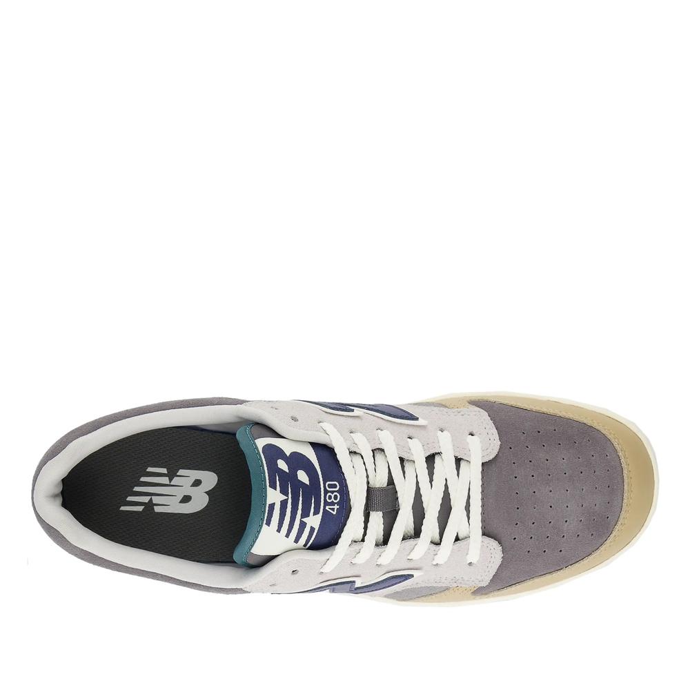 Topánky New Balance BB480LGB - šedý