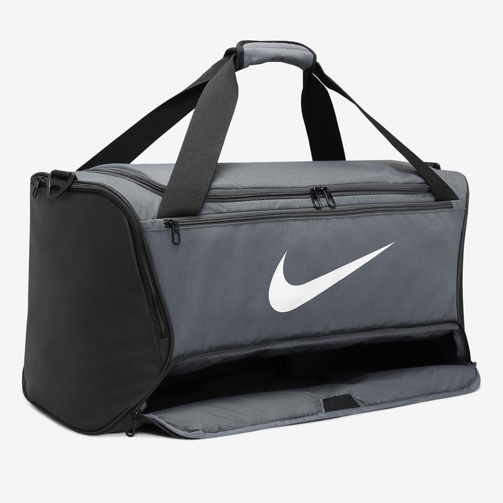 Športová taška Nike Brasilia 9.5 DH7710-068 - šedý