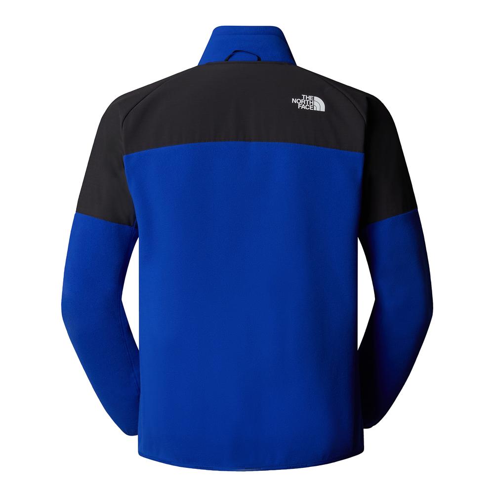 Blúza The North Face 100 Glacier Heavyweight Full-Zip Fleece 0A89JGJL11 - tmavomodré