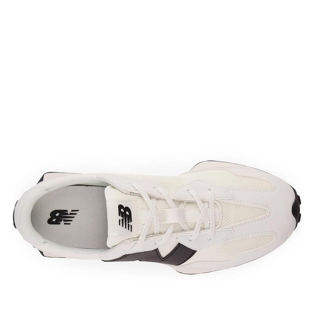 Detské topánky New Balance GS327CWB – biele